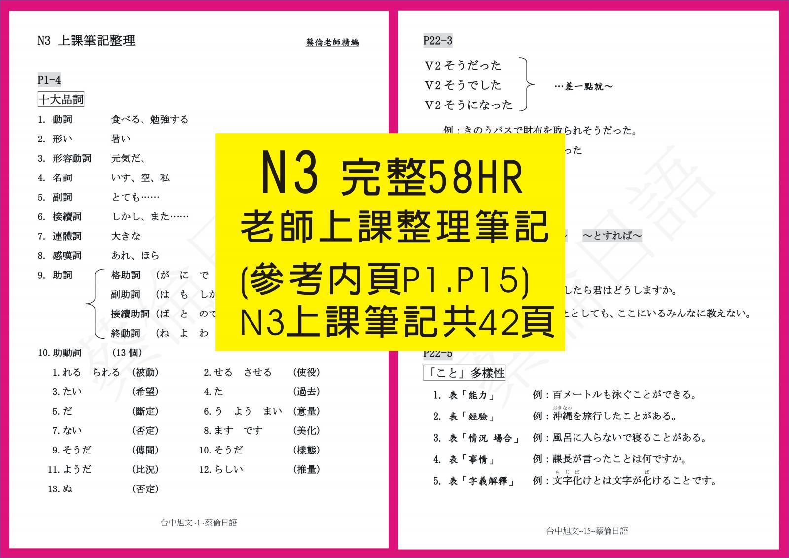 N3筆記-1