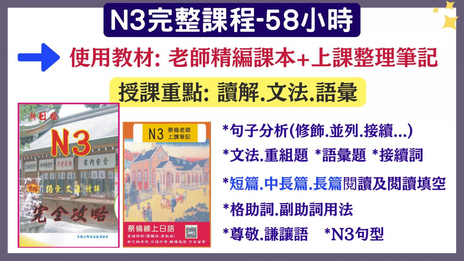 N3合格班